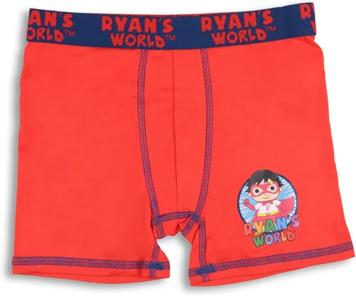 Vista 2 de Ryans World Boys Combo Panda Red Titan Gus The Gummy Gator Character 3 Pack Athletic Boxer Briefs