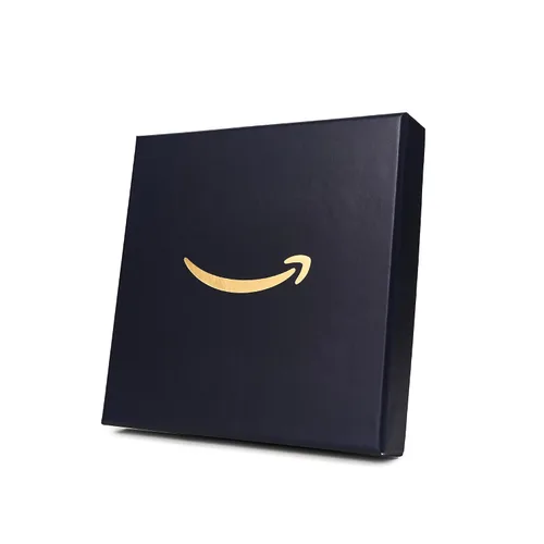 Vista 2 de Tarjeta de regalo de Amazon.com en varias cajas de regalo. Gift Box Mini Amazon Box - Wish List Granted
