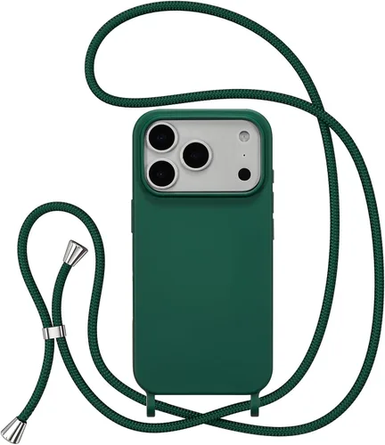 Vista 26 de ZTOFERA Funda para iPhone Air con correa, funda cruzada para teléfono con cordón ajustable para el cuello en los hombros, silicona suave a prueba