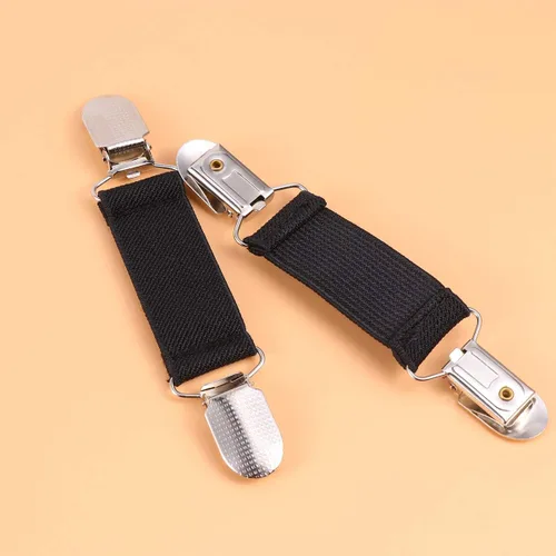 Vista 3 de NUOBESTY Soporte de sofá, 6 pares de correas ajustables para sábanas, sujetadores de sábanas de cama, clips elásticos para fundas de colchón