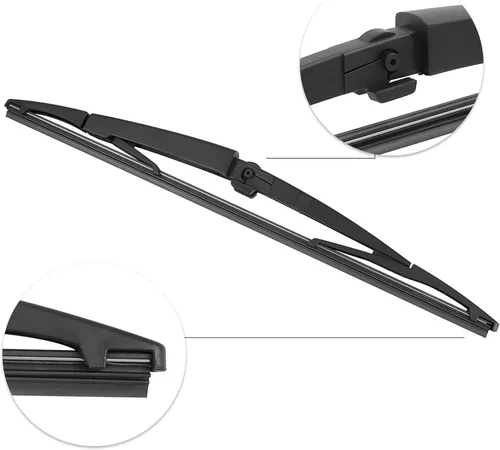 Vista 4 de X AUTOHAUX Limpiaparabrisas trasero de 13.780 in para Chrysler Aspen para Dodge Durango 2007-2009