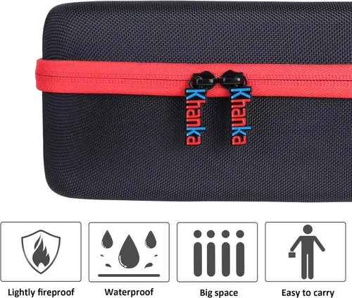 Vista 6 de khanka Estuche de transporte duro de repuesto para HyperX QuadCast - Micrófono de condensador USB para juegos, solo funda