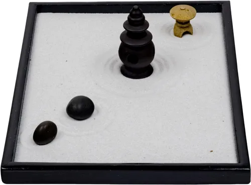 Vista 2 de Icnbuys. Zen Garden Set, accesorios y herramientas, varias opciones de bricolaje para tu jardín
