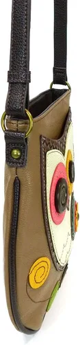 Vista 4 de Deluxe crossbody-owl II, café, 10,5 x 1,5 x 10,75