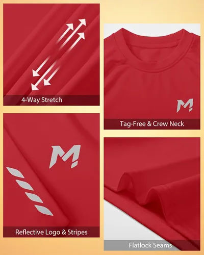 Vista 12 de Moozava Camiseta térmica de compresión para niños, manga larga, forro polar, para jóvenes, para fútbol, béisbol, fútbol, capa base