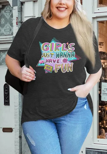 Vista 3 de Camisa Made Me de los años 80 Baby 90 para mujer, tallas grandes, trajes de los años 90, camisetas retro de los años 80