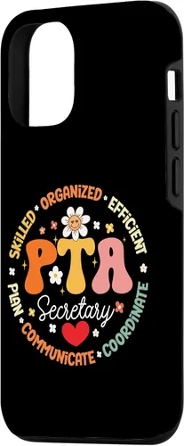 Vista 2 de iPhone 15 Parents Teacher Association Team Supporter PTA Secretary Case