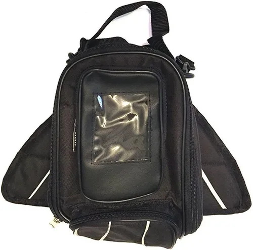 Vista 4 de Bolsa de tanque de motocicleta TB400 Negro