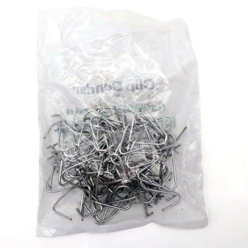 Vista 3 de Clips de valla galvanizados con poste en T