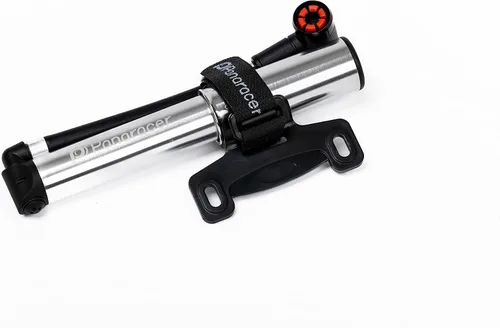 Vista 2 de Panaracer BMP-23AEZ - Bomba portátil de un solo toque compatible con válvulas Presta y Schrader