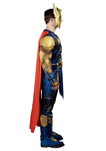 Vista 6 de Disfraz Thor: Love and Thunder para Hombre Multicolor
