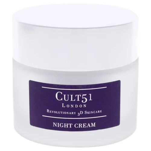 Vista 2 de Cult51 Crema de noche - Hidratante intensamente hidratante - Previene y reduce los signos de envejecimiento y arrugas visibles - Experimenta una