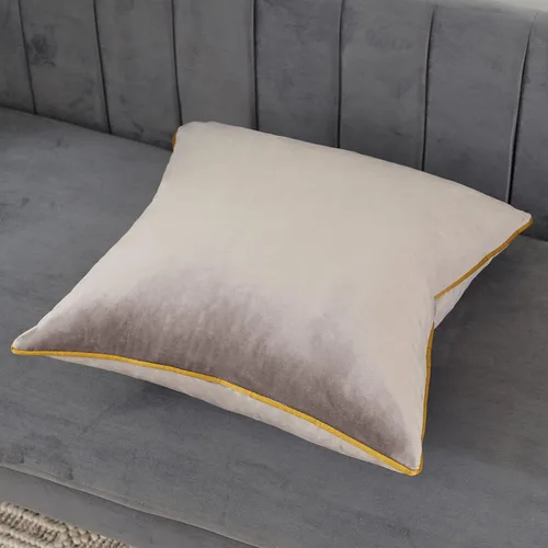 Vista 2 de Avigers - Funda de cojín cuadrada de 50 x 50 cm, diseño sólido gris, funda de cojín moderna de lujo para sofá, sala de estar, dormitorio y auto, 20