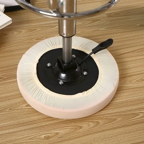 Vista 3 de ANWUCHEN - 4 fundas suaves para taburete, funda elástica para sillas redondas de madera y metal de 13 a 18 pulgadas (beige)