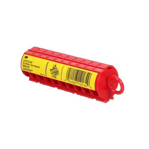 Vista 10 de 3M ScotchCode Dispensador de cinta de marcador de alambre con cinta STD-0-9, incluye 1 cada uno de 0 a 9 rollos numerados