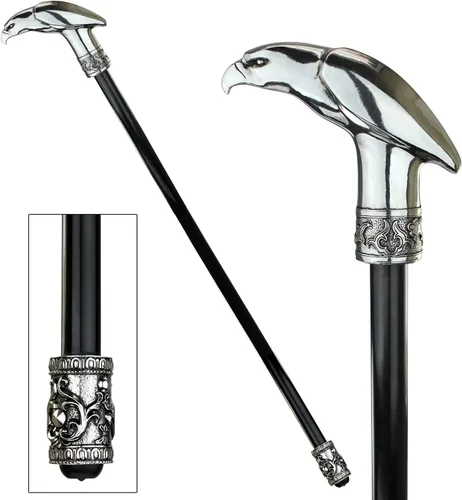 Vista 2 de Design Toscano la presencia dragonsthorne Collection Piercing Eagle Bastón