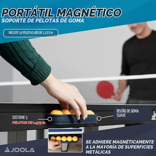 Vista 2 de JOOLA Ping Pong Balls - Training 3 Star Table Tennis Balls - 40+mm Regulation Bulk Ping Pong Balls – 12 Pack Colored Ping Pong Balls, Available with