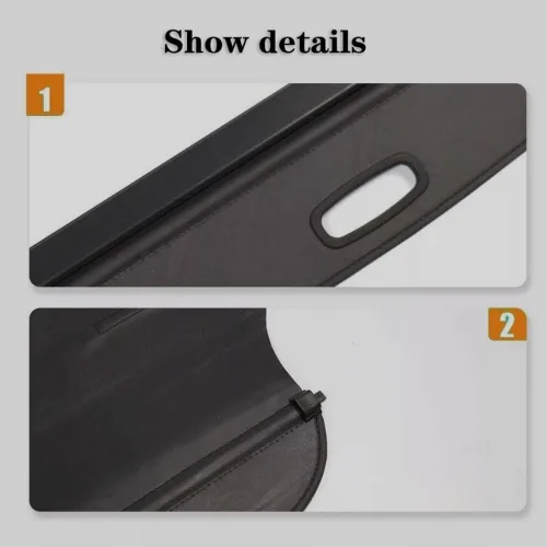 Vista 2 de Cubierta retráctil de lona para maletero trasero para Toyota Rav4 2014-2018