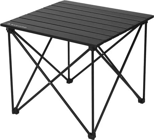 Vista 21 de ROCK CLOUD Mesa de camping portátil de aluminio ultraligera, plegable, mesa de playa para campamento, senderismo, mochileros, picnic al aire libre