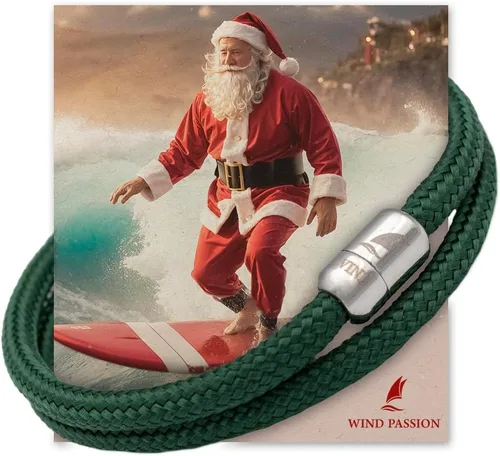 Vista 30 de Wind Passion - Pulsera para hombre, pulsera de cuerda duradera para hombres, pulseras versátiles para hombres - Resistente al agua, cierre Imán