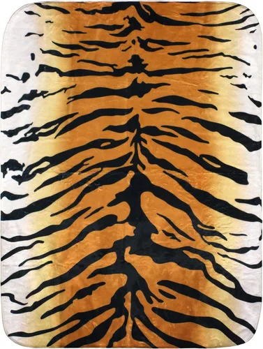 Vista 9 de Everything Comfy Manta decorativa con estampado de guepardo, 30 x 40 pulgadas, color natural