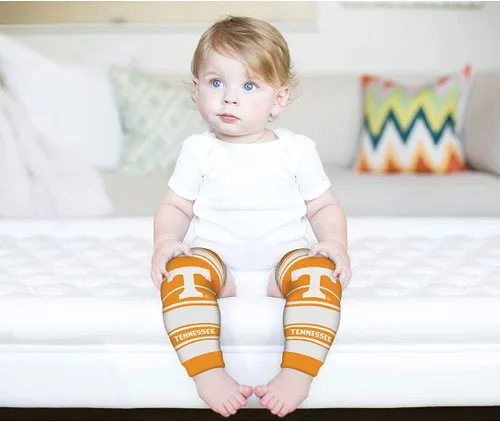 Vista 5 de Baby Fanatic Calentadores de piernas unisex para niños y bebés con licencia oficial - NCAA Tennessee Volunteers