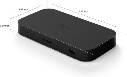Vista 7 de Philips Hue Play HDMI Sync Box - Requiere Hue Bridge - Admite Dolby Vision HDR10+ y 4K - Control con la aplicación Hue - Compatible con Alexa