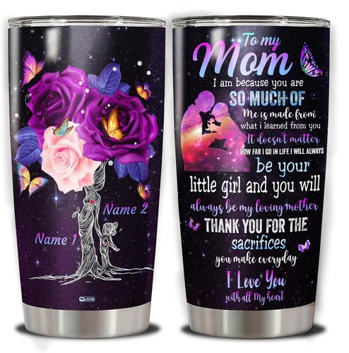 Vista 20 de WAZONE Vaso de aguacate personalizado con tapa con nombre personalizado de 20 onzas, 30 onzas, acero inoxidable, aislado, taza de viaje, linda taza