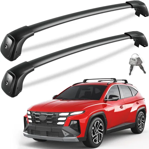 Vista 13 de Barras transversales de techo resistentes de 330 libras para Audi Q5 2018