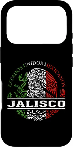 Vista 30 de Funda para iPhone 16 Jalisco Bandera Mexicana Bandera Mexicana