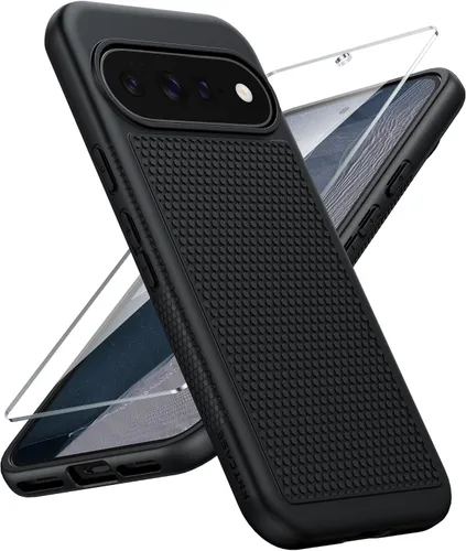 Vista 9 de FNTCASE Funda para iPhone 17 Pro: Fundas delgadas translúcidas de color azul claro compatibles con MagSafe, protección completa de la cámara
