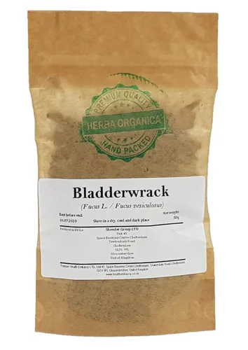 Vista 3 de Herba Organica Bladderwrack - Fucus L - Té de hierbas (3.53 oz)