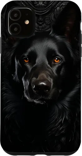 Vista 8 de Black German Shepherd Funda para iPhone 17