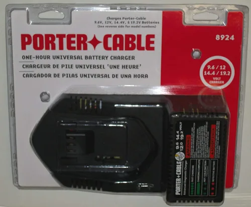 Vista 2 de PORTER-CABLE 8924 Cargador de batería universal de 9,6 voltios a 19,2 voltios estilo diapositiva de 1 hora