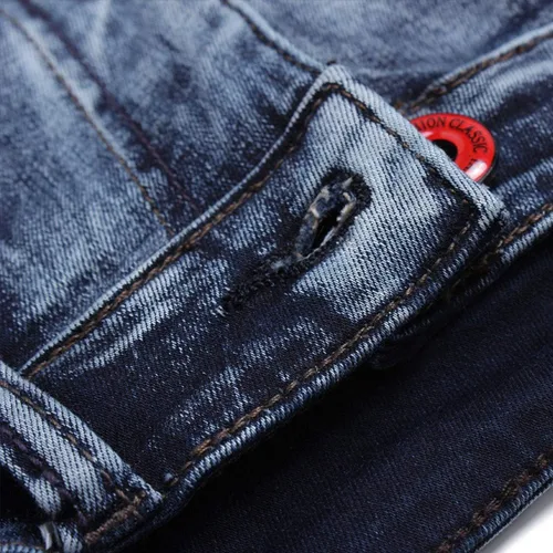 Vista 8 de AITITIA - Jeans rasgados de corte regular para hombre