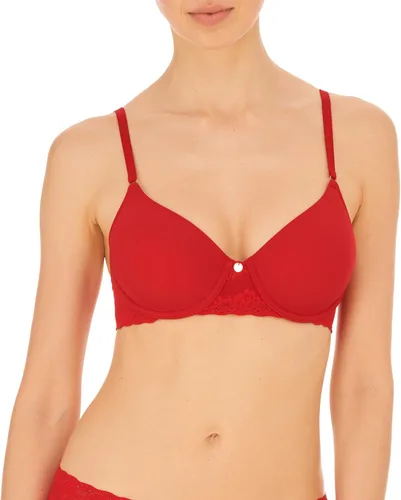 Vista 45 de Natori Bliss Perfection - Brasier sin costuras estilo camiseta para mujer Negro