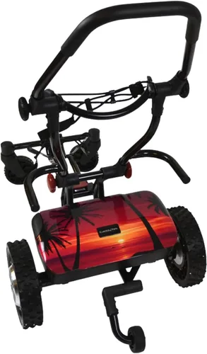 Vista 11 de CaddyTrek R2 CaddyWraps - Carrito de golf eléctrico robótico inteligente Stars & Stripes