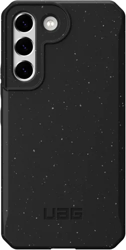 Vista 4 de URBAN ARMOR GEAR UAG - Funda protectora negra diseñada para Samsung Galaxy S22, 100% biodegradable, compostable, respetuosa con el medio ambiente