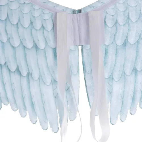 Vista 3 de Alas de ángel 3D de tela no tejida para disfraz de cosplay alas de fiesta de Halloween