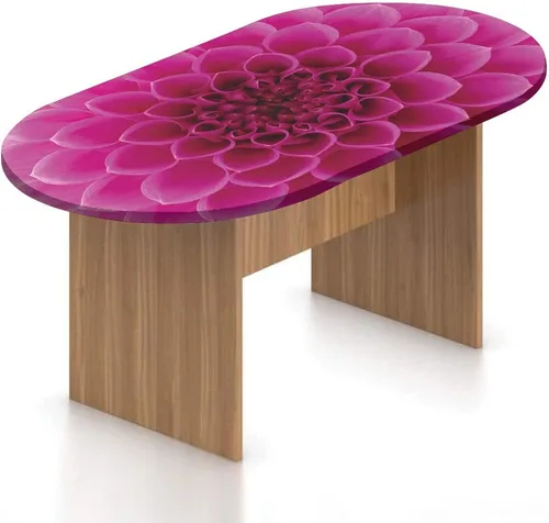Vista 23 de XISUNYA Mantel ovalado ajustable para patio, moderno mantel de poliéster elástico con estampado de alas de talento de rock, se adapta a mesas
