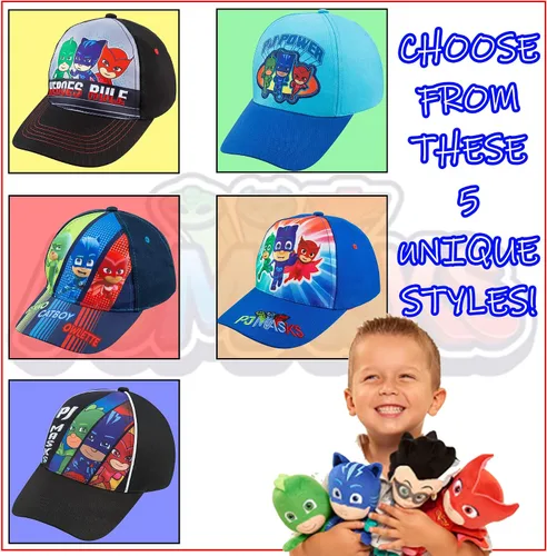 Vista 7 de PJ Masks Catboy, Gekko and Owlette - Gorra de béisbol para niños de 2 a 4 años