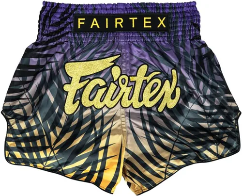Vista 28 de Fairtex Pantalones cortos de boxeo Muay Thai de corte delgado "Kabuki