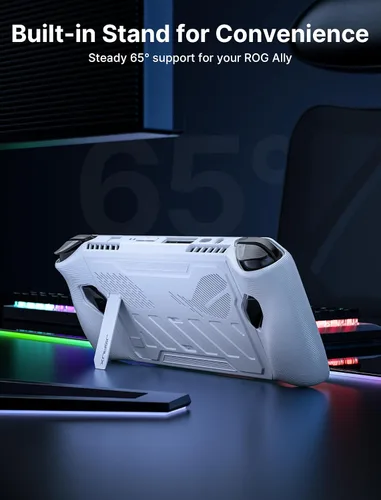 Vista 2 de JSAUX ModCase - Funda para Rog Ally, PC0109 Rog Ally con válvula frontal desmontable, accesorios de Rog Ally, incluye funda protectora, cubierta