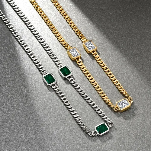 Vista 6 de 14K Gold Plated Dainty Choker Necklace for Women Girls Snake Chain, Cuban Link, Paperclip, Ball Beaded Chain, Tennis Chain, Natural Freshwater