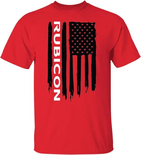 Vista 3 de Rubicon - Camiseta de bandera estadounidense