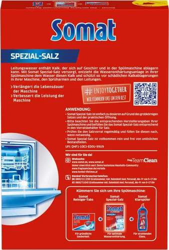 Vista 3 de Miele: sal para lavavajillas Somat (B1640) 2.6 lbs/El embalaje puede variar