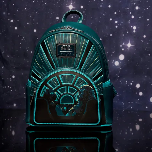 Vista 6 de Loungefly Star Wars Mochila de velocidad ligera, exclusiva de Tienda