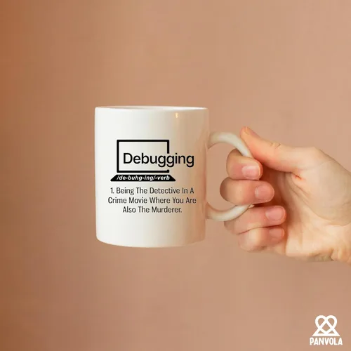 Vista 6 de Panvola Taza de café con cita divertida para programador, programación de computadoras, codificador, taza de cerámica (11 oz)