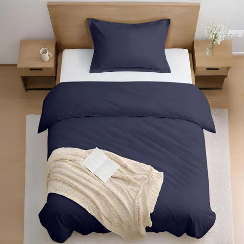 Vista 28 de Kotton Culture - Funda de edredón de microfibra prelavada de 1 pieza, tamaño individual, ropa de cama ultrasuave, ligera y transpirable, cierre