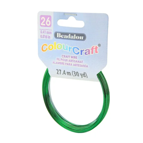 Vista 35 de Beadalon ColourCraft - Alambre para hacer joyas, artesanía pesada, núcleo de cobre estructural, calibre 16, bobina de cobre de 2.3 yardas